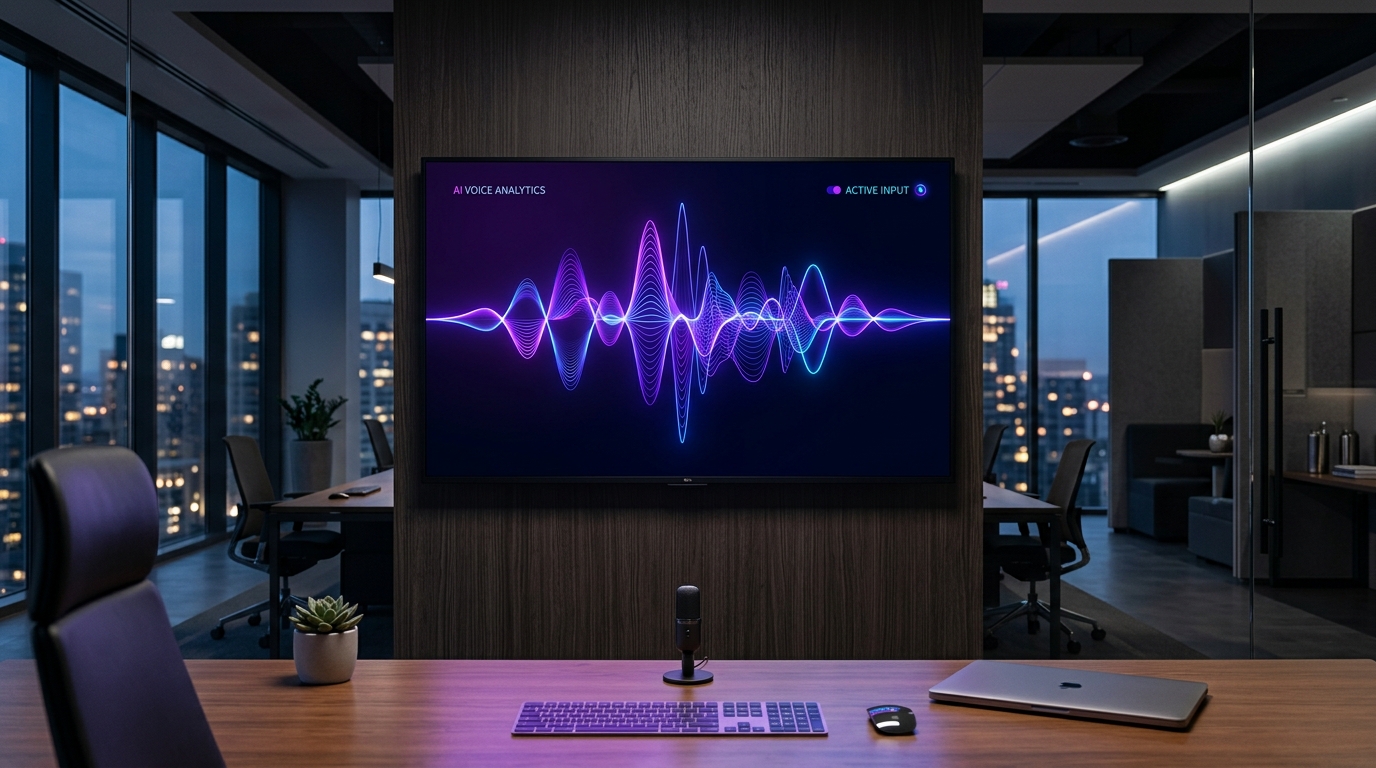 AI voice agent dashboard showing real-time lead engagement