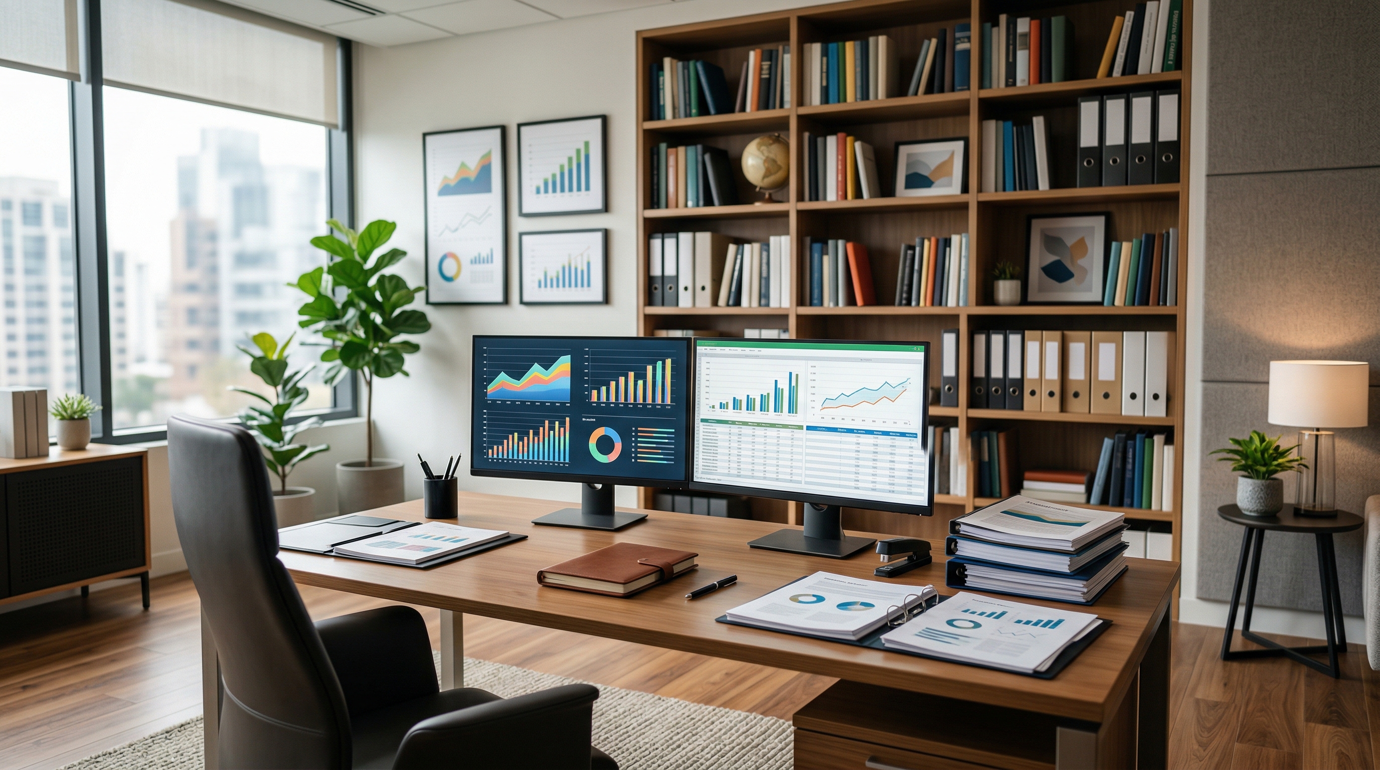 CPA office financial review