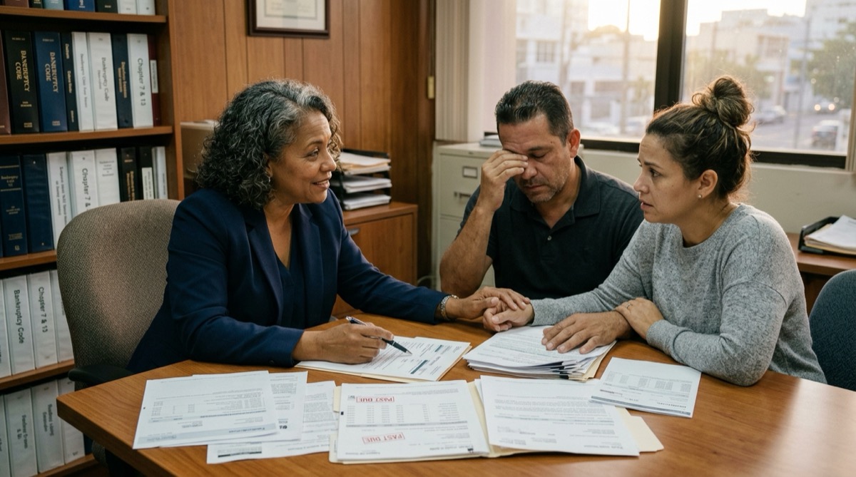 Bankruptcy attorney consultation office