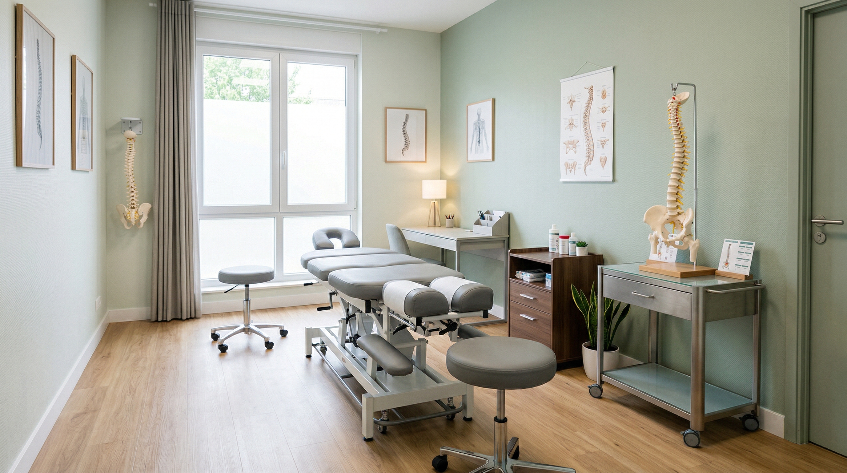 Modern chiropractic clinic