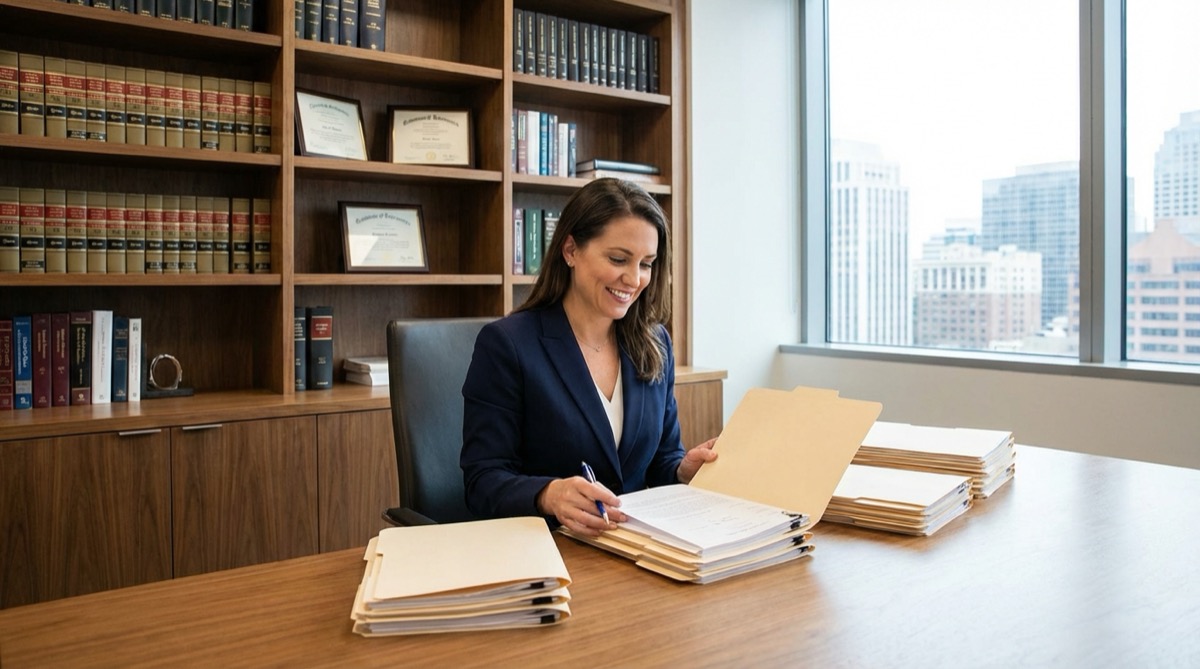 Criminal defense attorney office