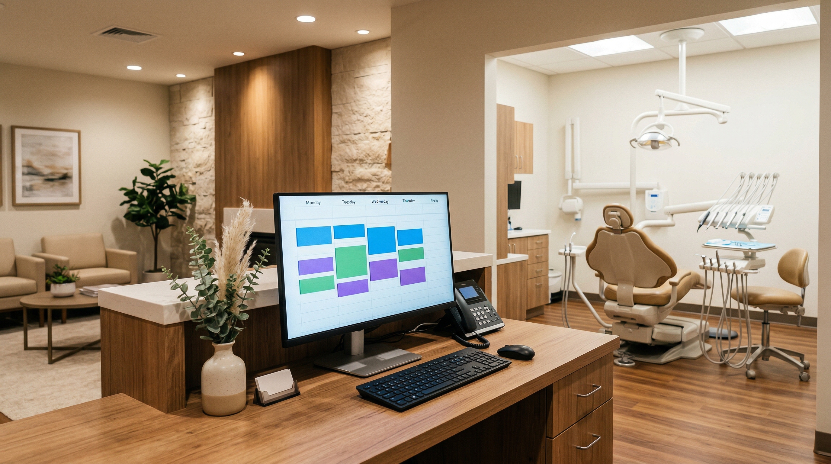 Dental office appointment scheduling system