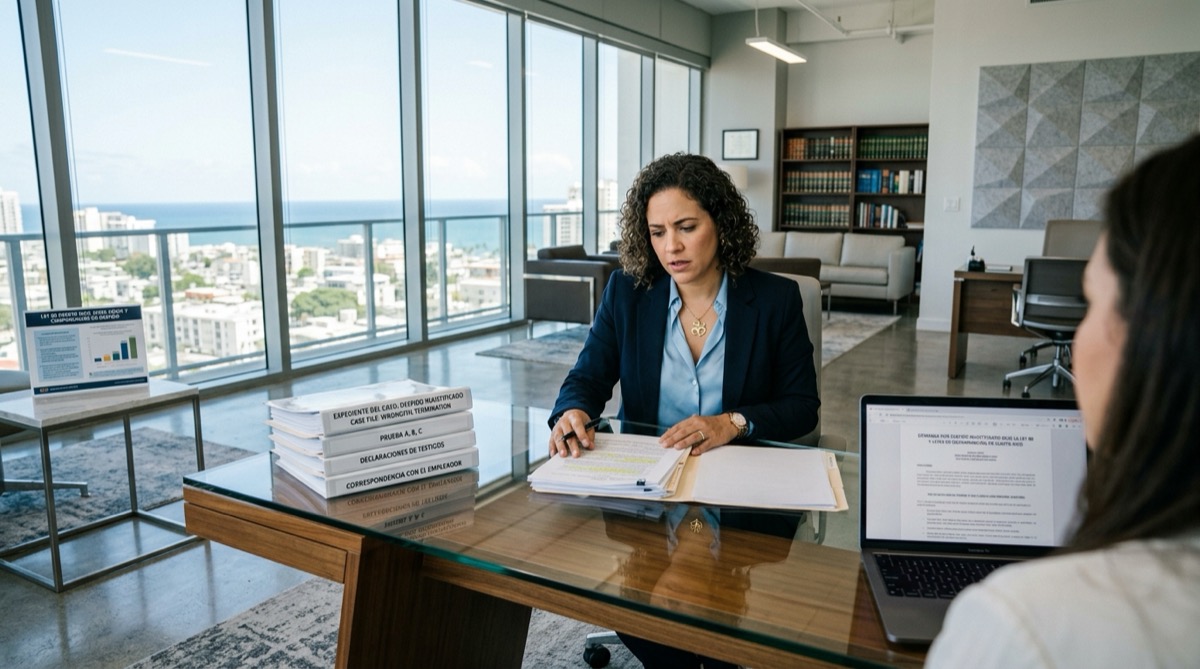 Employment law attorney office