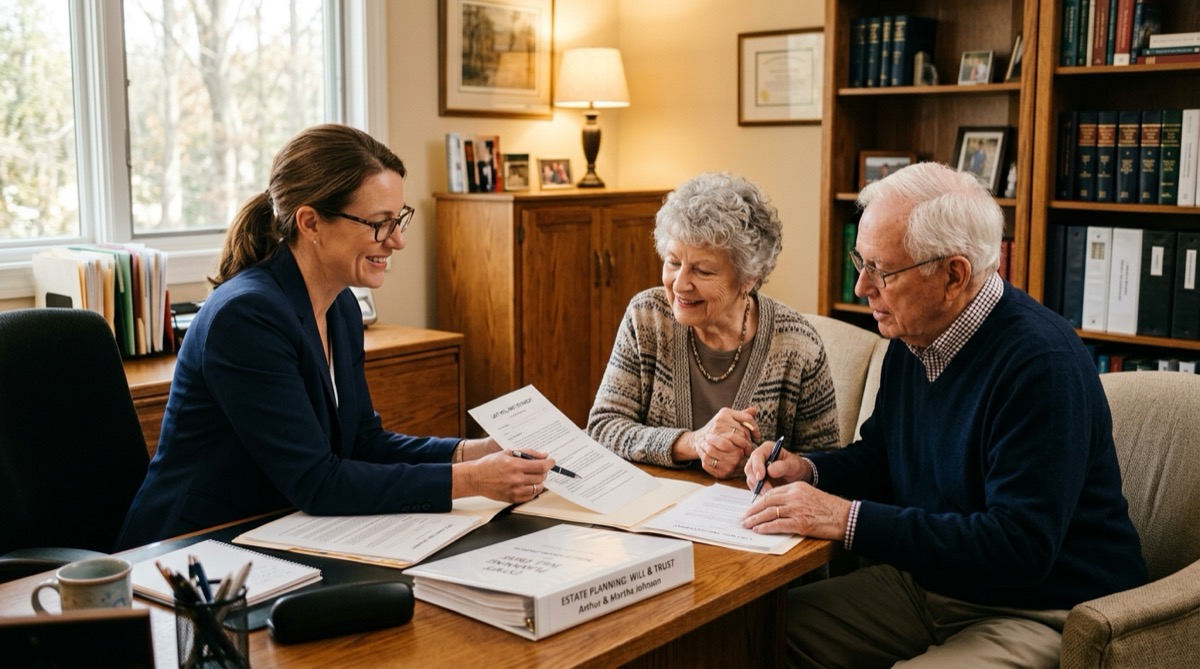 Estate planning attorney office