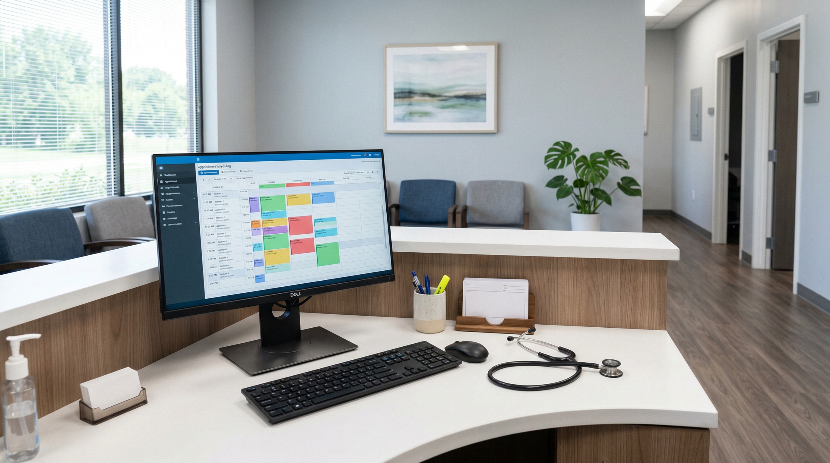 Medical office appointment scheduling