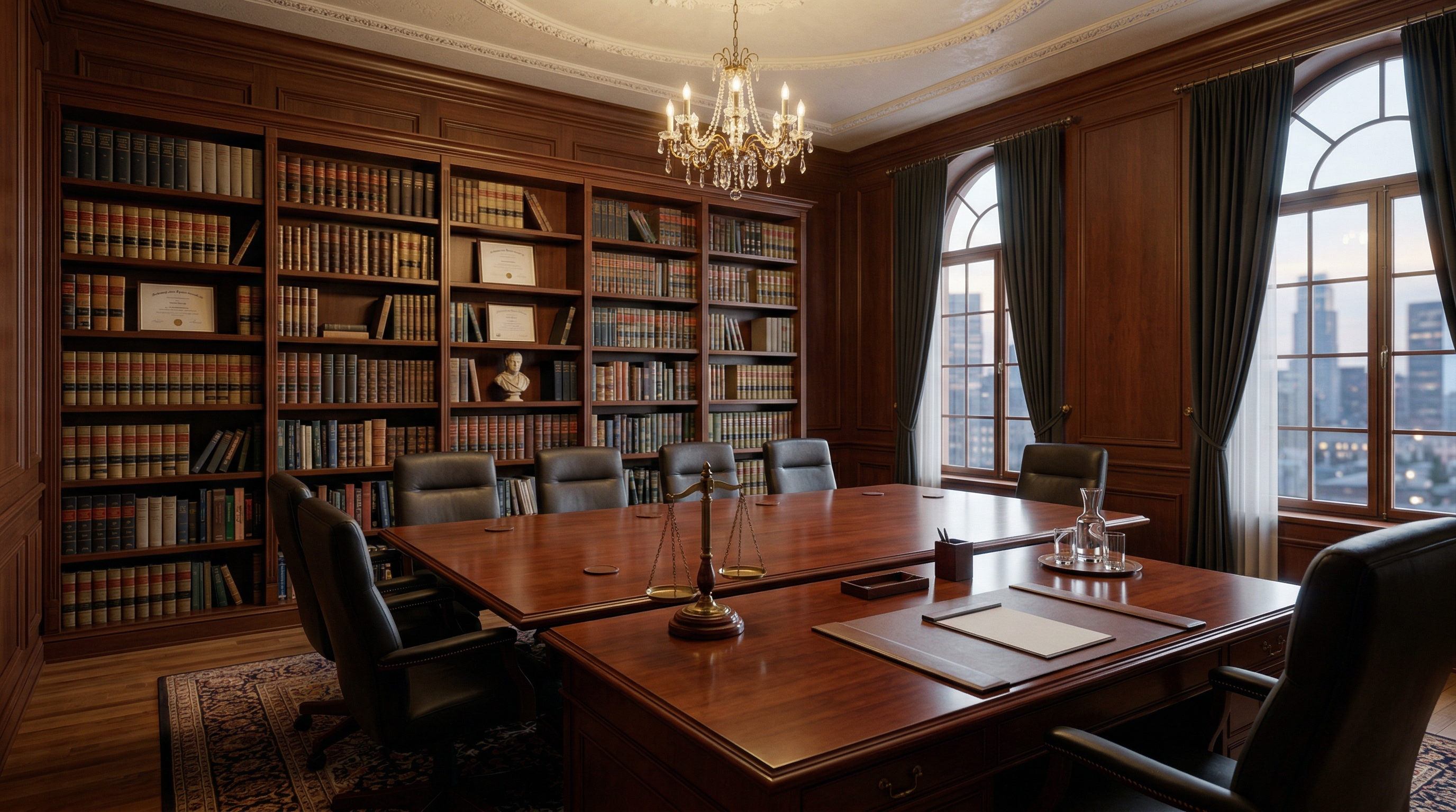 Law firm conference room